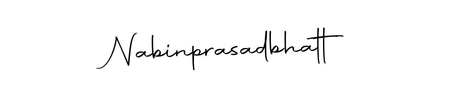 How to make Nabinprasadbhatt signature? Autography-DOLnW is a professional autograph style. Create handwritten signature for Nabinprasadbhatt name. Nabinprasadbhatt signature style 10 images and pictures png