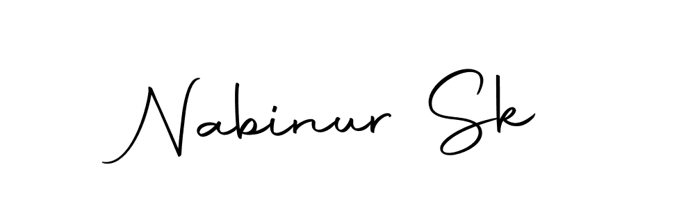 Create a beautiful signature design for name Nabinur Sk. With this signature (Autography-DOLnW) fonts, you can make a handwritten signature for free. Nabinur Sk signature style 10 images and pictures png