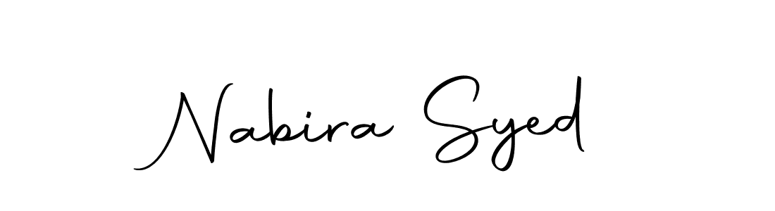 Here are the top 10 professional signature styles for the name Nabira Syed. These are the best autograph styles you can use for your name. Nabira Syed signature style 10 images and pictures png