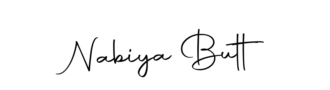 You should practise on your own different ways (Autography-DOLnW) to write your name (Nabiya Butt) in signature. don't let someone else do it for you. Nabiya Butt signature style 10 images and pictures png