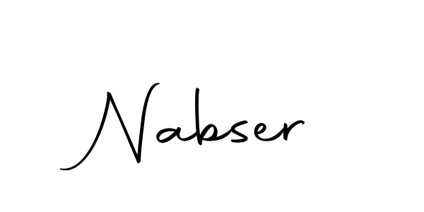 You can use this online signature creator to create a handwritten signature for the name Nabser. This is the best online autograph maker. Nabser signature style 10 images and pictures png