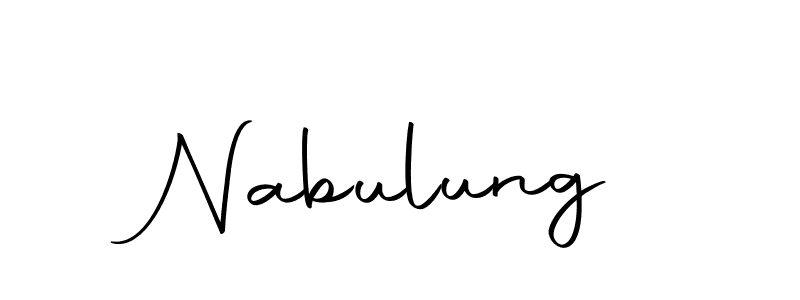 How to make Nabulung name signature. Use Autography-DOLnW style for creating short signs online. This is the latest handwritten sign. Nabulung signature style 10 images and pictures png