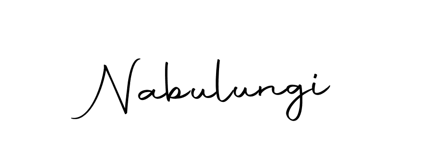 Create a beautiful signature design for name Nabulungi. With this signature (Autography-DOLnW) fonts, you can make a handwritten signature for free. Nabulungi signature style 10 images and pictures png