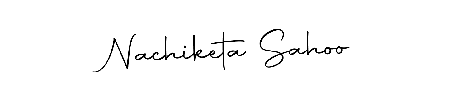 How to make Nachiketa Sahoo name signature. Use Autography-DOLnW style for creating short signs online. This is the latest handwritten sign. Nachiketa Sahoo signature style 10 images and pictures png