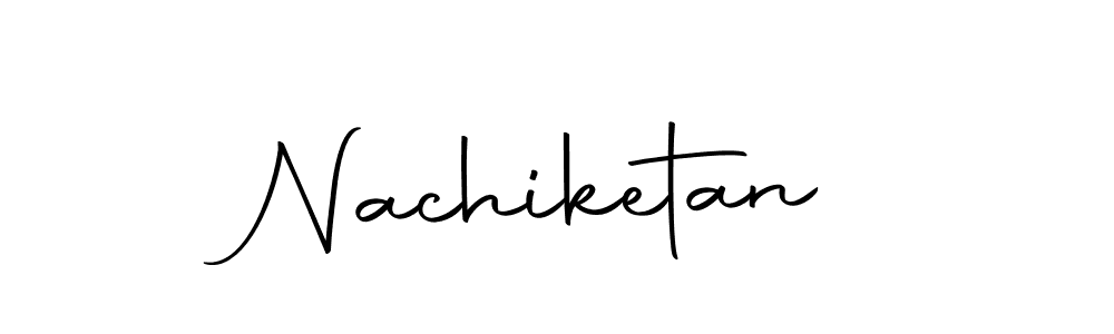Use a signature maker to create a handwritten signature online. With this signature software, you can design (Autography-DOLnW) your own signature for name Nachiketan. Nachiketan signature style 10 images and pictures png
