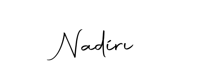 Similarly Autography-DOLnW is the best handwritten signature design. Signature creator online .You can use it as an online autograph creator for name Nadírı. Nadírı signature style 10 images and pictures png