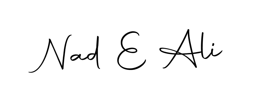 Make a beautiful signature design for name Nad E Ali. Use this online signature maker to create a handwritten signature for free. Nad E Ali signature style 10 images and pictures png