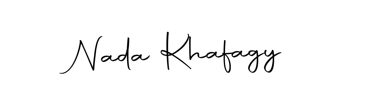 Autography-DOLnW is a professional signature style that is perfect for those who want to add a touch of class to their signature. It is also a great choice for those who want to make their signature more unique. Get Nada Khafagy name to fancy signature for free. Nada Khafagy signature style 10 images and pictures png