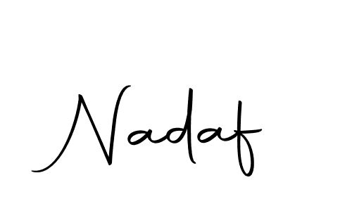 How to Draw Nadaf signature style? Autography-DOLnW is a latest design signature styles for name Nadaf. Nadaf signature style 10 images and pictures png