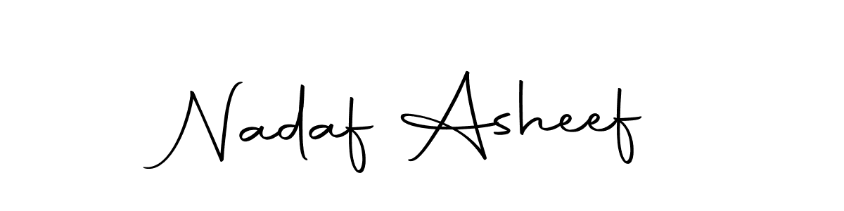 Make a beautiful signature design for name Nadaf Asheef. Use this online signature maker to create a handwritten signature for free. Nadaf Asheef signature style 10 images and pictures png