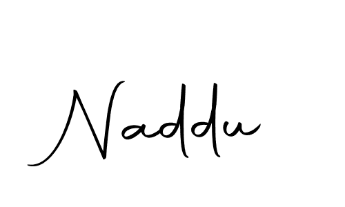 How to make Naddu name signature. Use Autography-DOLnW style for creating short signs online. This is the latest handwritten sign. Naddu signature style 10 images and pictures png