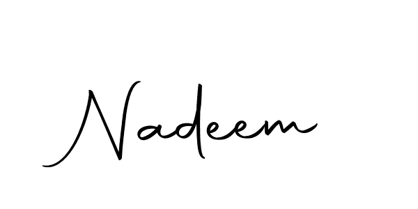 The best way (Autography-DOLnW) to make a short signature is to pick only two or three words in your name. The name Nadeem include a total of six letters. For converting this name. Nadeem signature style 10 images and pictures png