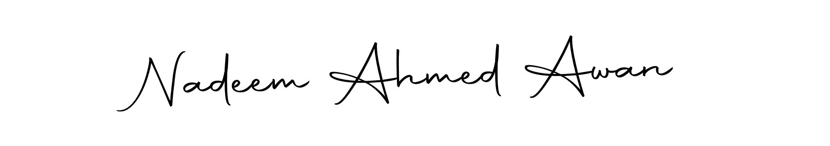 Similarly Autography-DOLnW is the best handwritten signature design. Signature creator online .You can use it as an online autograph creator for name Nadeem Ahmed Awan. Nadeem Ahmed Awan signature style 10 images and pictures png