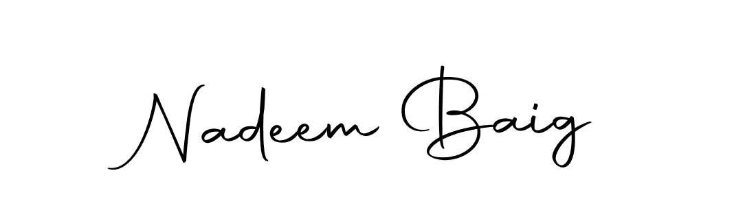 The best way (Autography-DOLnW) to make a short signature is to pick only two or three words in your name. The name Nadeem Baig include a total of six letters. For converting this name. Nadeem Baig signature style 10 images and pictures png