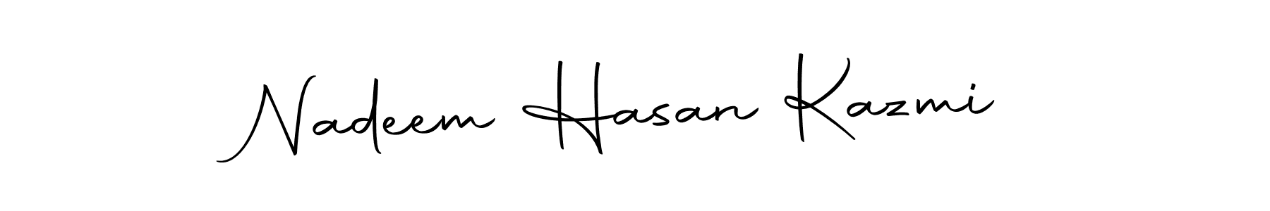 You can use this online signature creator to create a handwritten signature for the name Nadeem Hasan Kazmi. This is the best online autograph maker. Nadeem Hasan Kazmi signature style 10 images and pictures png