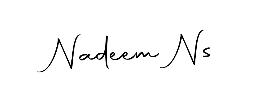 The best way (Autography-DOLnW) to make a short signature is to pick only two or three words in your name. The name Nadeem Ns include a total of six letters. For converting this name. Nadeem Ns signature style 10 images and pictures png