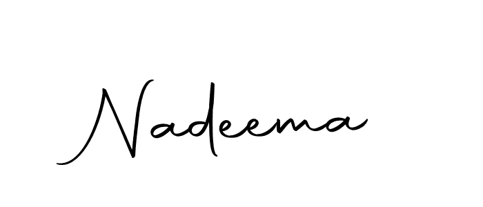 You can use this online signature creator to create a handwritten signature for the name Nadeema. This is the best online autograph maker. Nadeema signature style 10 images and pictures png