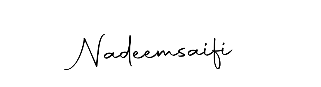 Nadeemsaifi stylish signature style. Best Handwritten Sign (Autography-DOLnW) for my name. Handwritten Signature Collection Ideas for my name Nadeemsaifi. Nadeemsaifi signature style 10 images and pictures png