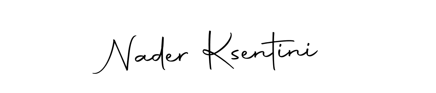 Similarly Autography-DOLnW is the best handwritten signature design. Signature creator online .You can use it as an online autograph creator for name Nader Ksentini. Nader Ksentini signature style 10 images and pictures png