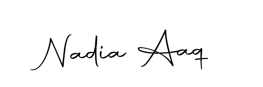 Also we have Nadia Aaq name is the best signature style. Create professional handwritten signature collection using Autography-DOLnW autograph style. Nadia Aaq signature style 10 images and pictures png