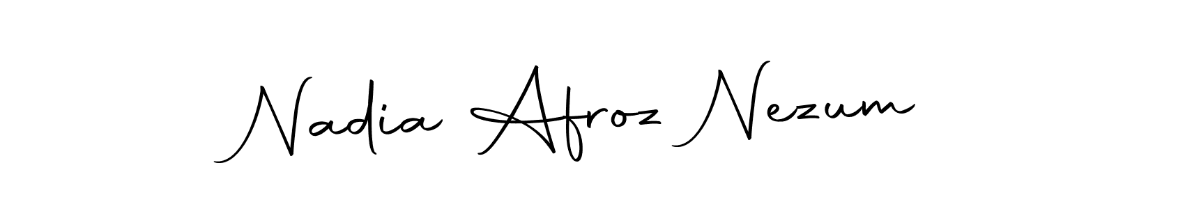 if you are searching for the best signature style for your name Nadia Afroz Nezum. so please give up your signature search. here we have designed multiple signature styles  using Autography-DOLnW. Nadia Afroz Nezum signature style 10 images and pictures png