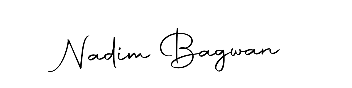 You can use this online signature creator to create a handwritten signature for the name Nadim Bagwan. This is the best online autograph maker. Nadim Bagwan signature style 10 images and pictures png