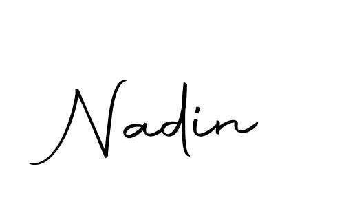 Nadin stylish signature style. Best Handwritten Sign (Autography-DOLnW) for my name. Handwritten Signature Collection Ideas for my name Nadin. Nadin signature style 10 images and pictures png