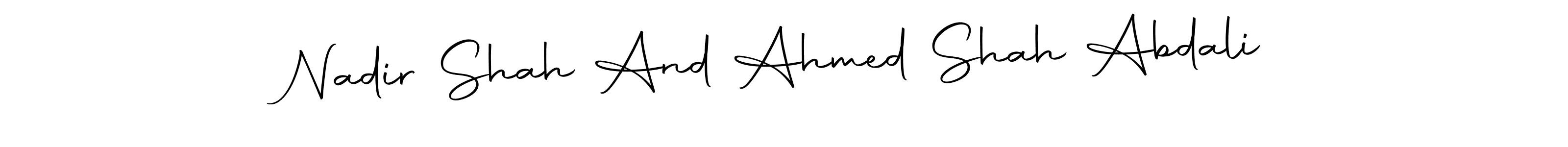 Similarly Autography-DOLnW is the best handwritten signature design. Signature creator online .You can use it as an online autograph creator for name Nadir Shah And Ahmed Shah Abdali. Nadir Shah And Ahmed Shah Abdali signature style 10 images and pictures png