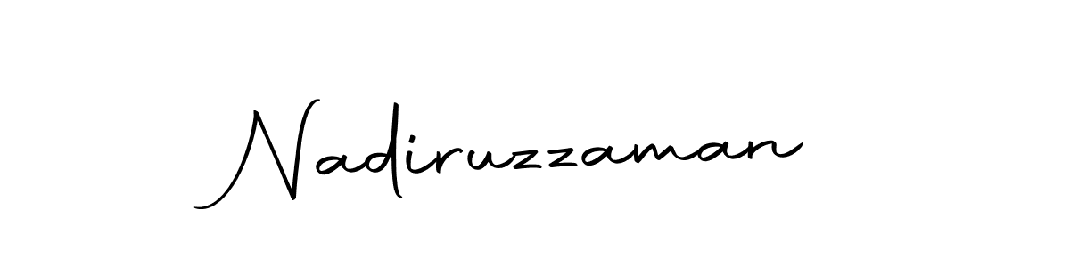 The best way (Autography-DOLnW) to make a short signature is to pick only two or three words in your name. The name Nadiruzzaman include a total of six letters. For converting this name. Nadiruzzaman signature style 10 images and pictures png