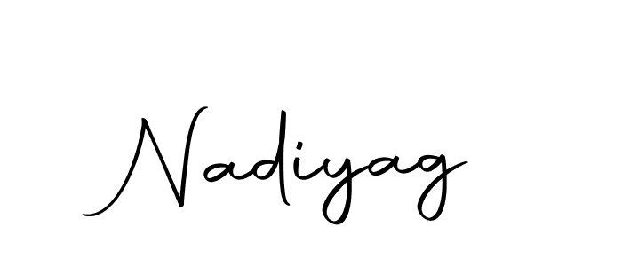 if you are searching for the best signature style for your name Nadiyag. so please give up your signature search. here we have designed multiple signature styles  using Autography-DOLnW. Nadiyag signature style 10 images and pictures png
