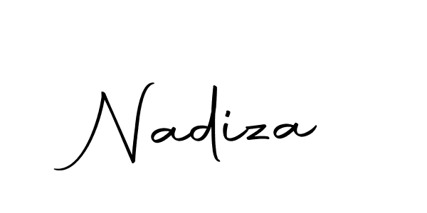 Create a beautiful signature design for name Nadiza. With this signature (Autography-DOLnW) fonts, you can make a handwritten signature for free. Nadiza signature style 10 images and pictures png
