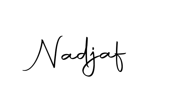 This is the best signature style for the Nadjaf name. Also you like these signature font (Autography-DOLnW). Mix name signature. Nadjaf signature style 10 images and pictures png