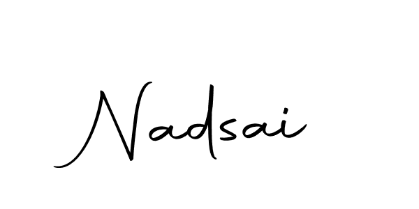 It looks lik you need a new signature style for name Nadsai. Design unique handwritten (Autography-DOLnW) signature with our free signature maker in just a few clicks. Nadsai signature style 10 images and pictures png