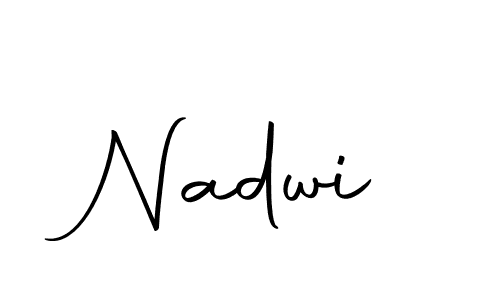 How to make Nadwi name signature. Use Autography-DOLnW style for creating short signs online. This is the latest handwritten sign. Nadwi signature style 10 images and pictures png