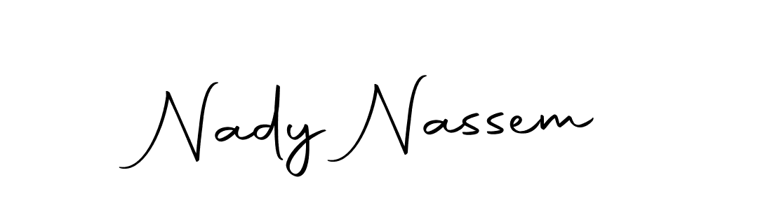 Here are the top 10 professional signature styles for the name Nady Nassem. These are the best autograph styles you can use for your name. Nady Nassem signature style 10 images and pictures png