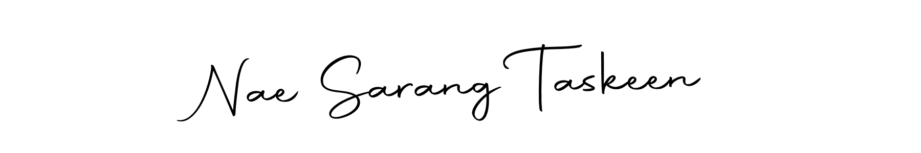 Once you've used our free online signature maker to create your best signature Autography-DOLnW style, it's time to enjoy all of the benefits that Nae Sarang Taskeen name signing documents. Nae Sarang Taskeen signature style 10 images and pictures png