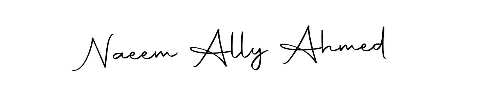 Similarly Autography-DOLnW is the best handwritten signature design. Signature creator online .You can use it as an online autograph creator for name Naeem Ally Ahmed. Naeem Ally Ahmed signature style 10 images and pictures png
