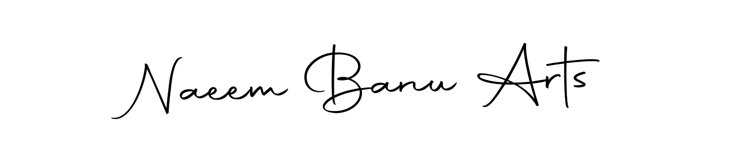 How to make Naeem Banu Arts signature? Autography-DOLnW is a professional autograph style. Create handwritten signature for Naeem Banu Arts name. Naeem Banu Arts signature style 10 images and pictures png