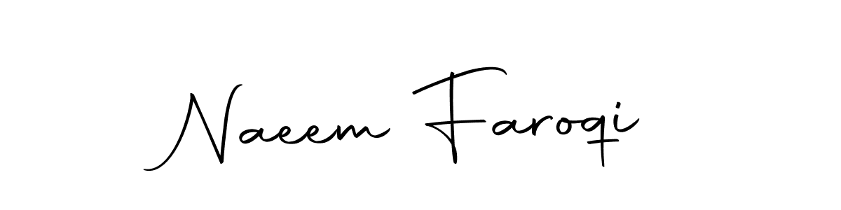 Design your own signature with our free online signature maker. With this signature software, you can create a handwritten (Autography-DOLnW) signature for name Naeem Faroqi. Naeem Faroqi signature style 10 images and pictures png