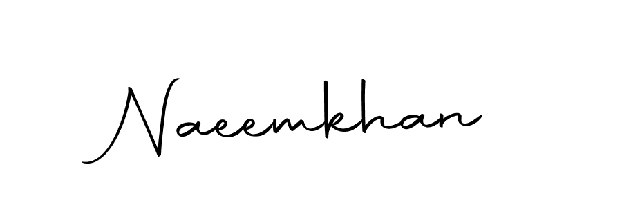 Use a signature maker to create a handwritten signature online. With this signature software, you can design (Autography-DOLnW) your own signature for name Naeemkhan. Naeemkhan signature style 10 images and pictures png