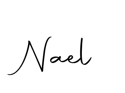 Nael stylish signature style. Best Handwritten Sign (Autography-DOLnW) for my name. Handwritten Signature Collection Ideas for my name Nael. Nael signature style 10 images and pictures png