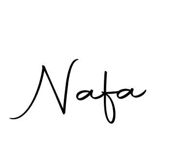 How to make Nafa signature? Autography-DOLnW is a professional autograph style. Create handwritten signature for Nafa name. Nafa signature style 10 images and pictures png
