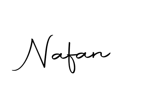 Design your own signature with our free online signature maker. With this signature software, you can create a handwritten (Autography-DOLnW) signature for name Nafan. Nafan signature style 10 images and pictures png