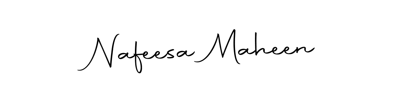 You can use this online signature creator to create a handwritten signature for the name Nafeesa Maheen. This is the best online autograph maker. Nafeesa Maheen signature style 10 images and pictures png