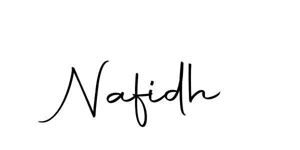 Design your own signature with our free online signature maker. With this signature software, you can create a handwritten (Autography-DOLnW) signature for name Nafidh. Nafidh signature style 10 images and pictures png