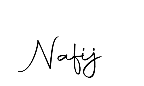 Make a beautiful signature design for name Nafij. Use this online signature maker to create a handwritten signature for free. Nafij signature style 10 images and pictures png