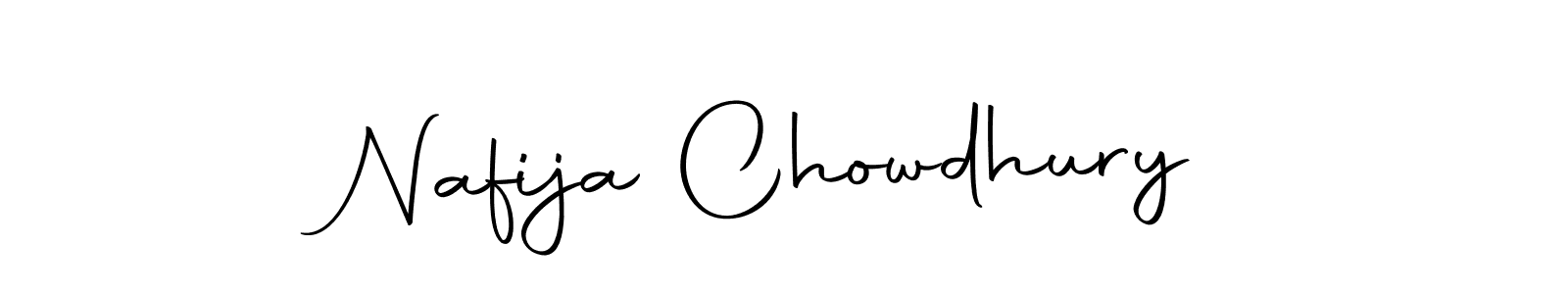 Design your own signature with our free online signature maker. With this signature software, you can create a handwritten (Autography-DOLnW) signature for name Nafija Chowdhury. Nafija Chowdhury signature style 10 images and pictures png