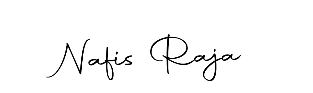 Nafis Raja stylish signature style. Best Handwritten Sign (Autography-DOLnW) for my name. Handwritten Signature Collection Ideas for my name Nafis Raja. Nafis Raja signature style 10 images and pictures png