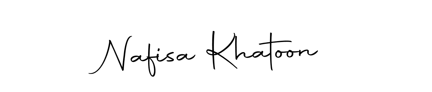 if you are searching for the best signature style for your name Nafisa Khatoon. so please give up your signature search. here we have designed multiple signature styles  using Autography-DOLnW. Nafisa Khatoon signature style 10 images and pictures png
