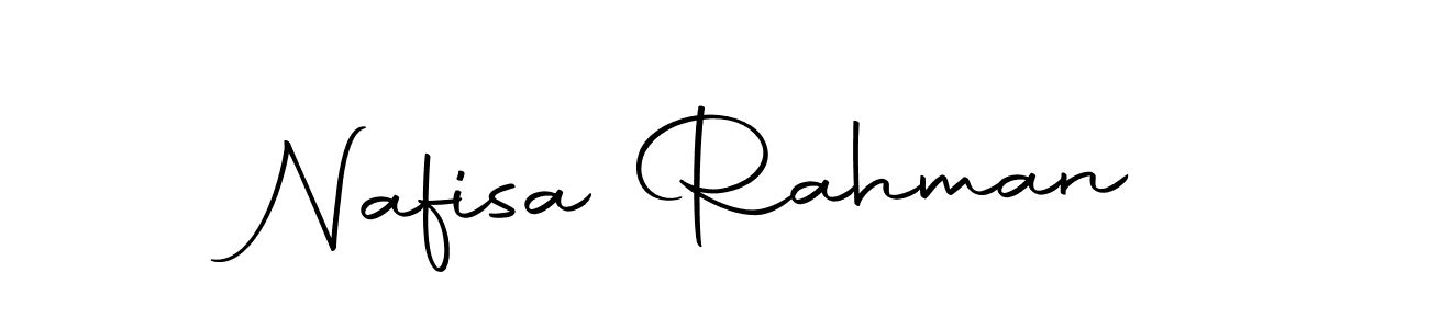 The best way (Autography-DOLnW) to make a short signature is to pick only two or three words in your name. The name Nafisa Rahman include a total of six letters. For converting this name. Nafisa Rahman signature style 10 images and pictures png